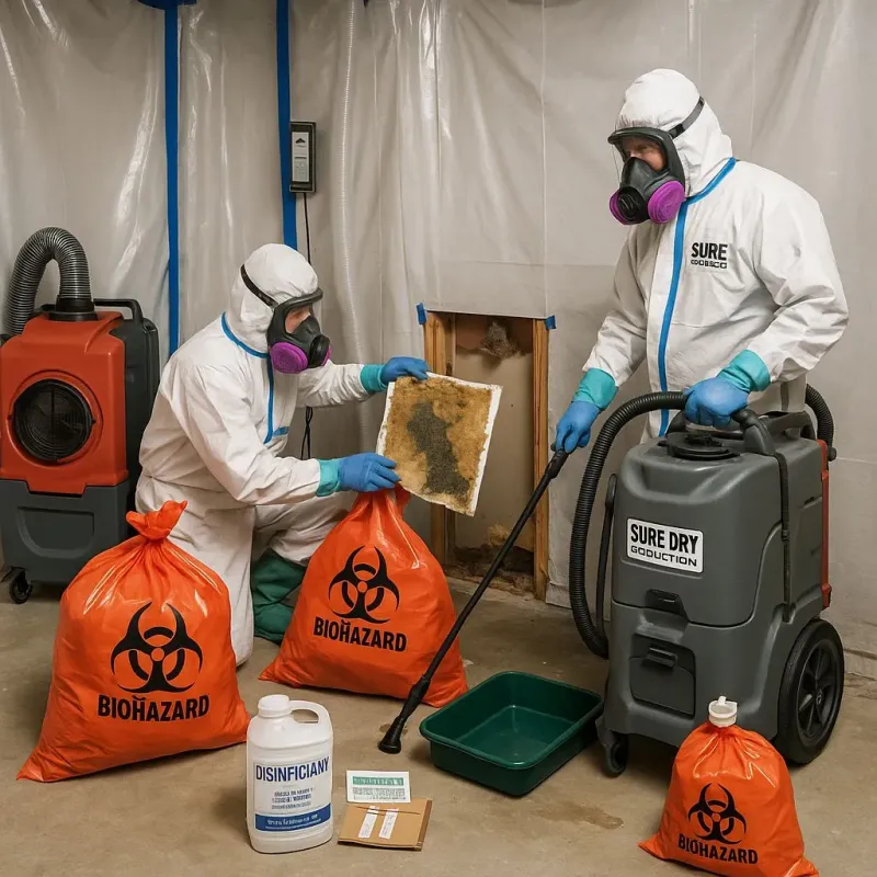 Contaminated Water Handling Protocols process in Mountain Brook, AL