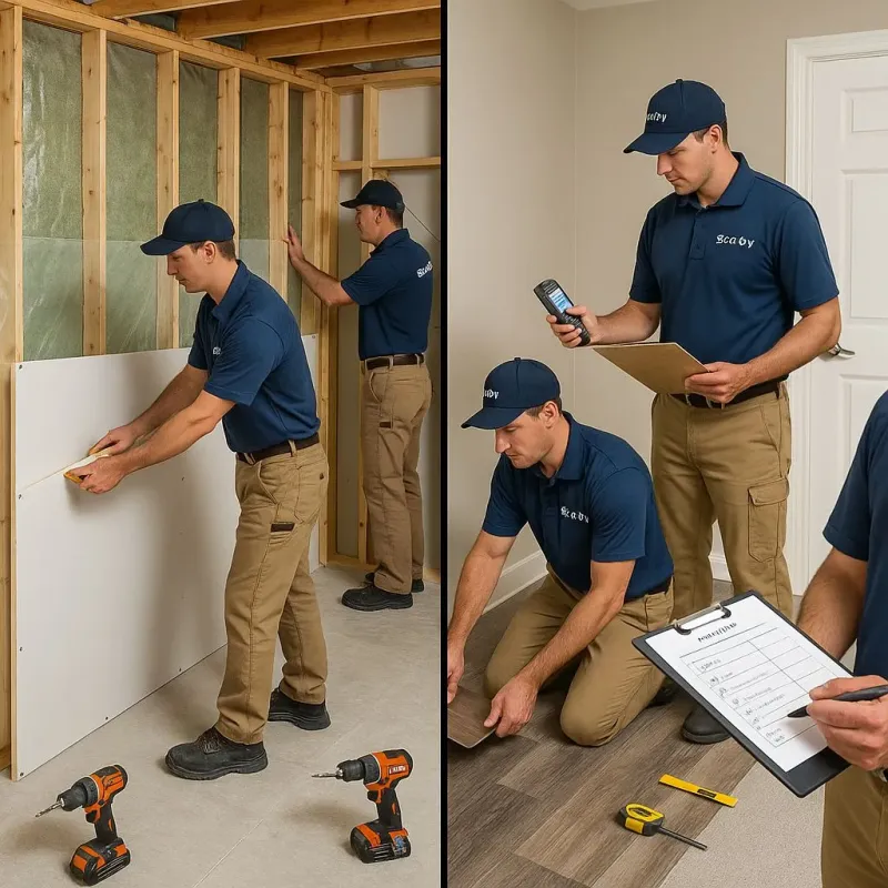 Repairs and Reconstruction process in Mountain Brook, AL